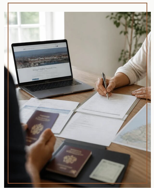 Оформление Digital Nomad и ВНЖ Португалии в Бердске